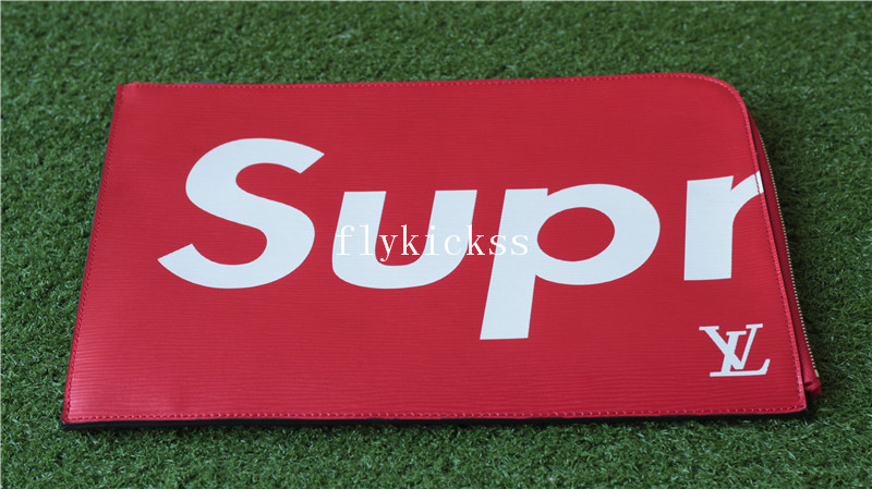 LVS Supreme Red Handbag With Original Box